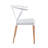 Burkleigh Plastic Dining Chairs with Beechwood Legs-934079341