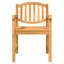 Seavy 3 - Person Teak Patio Dining Set with Rectangular Table