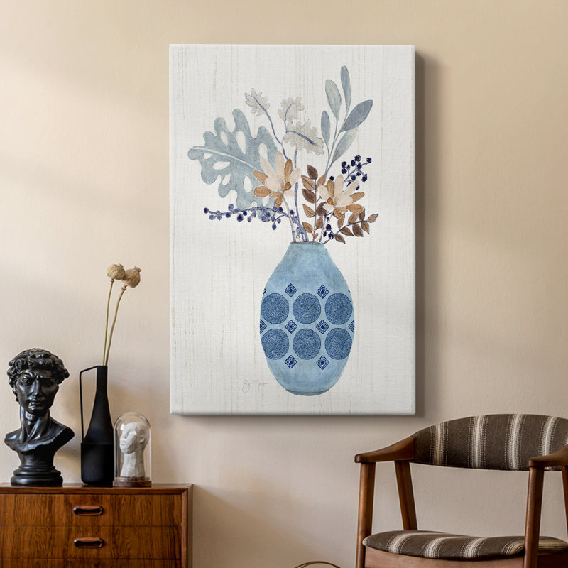 Boho Arrangement II -Custom Wrapped Gallery Cavas