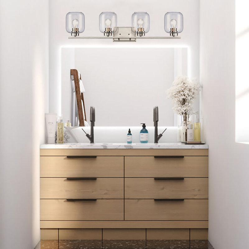 4 - Light Plug-in Transparent Wallchiere