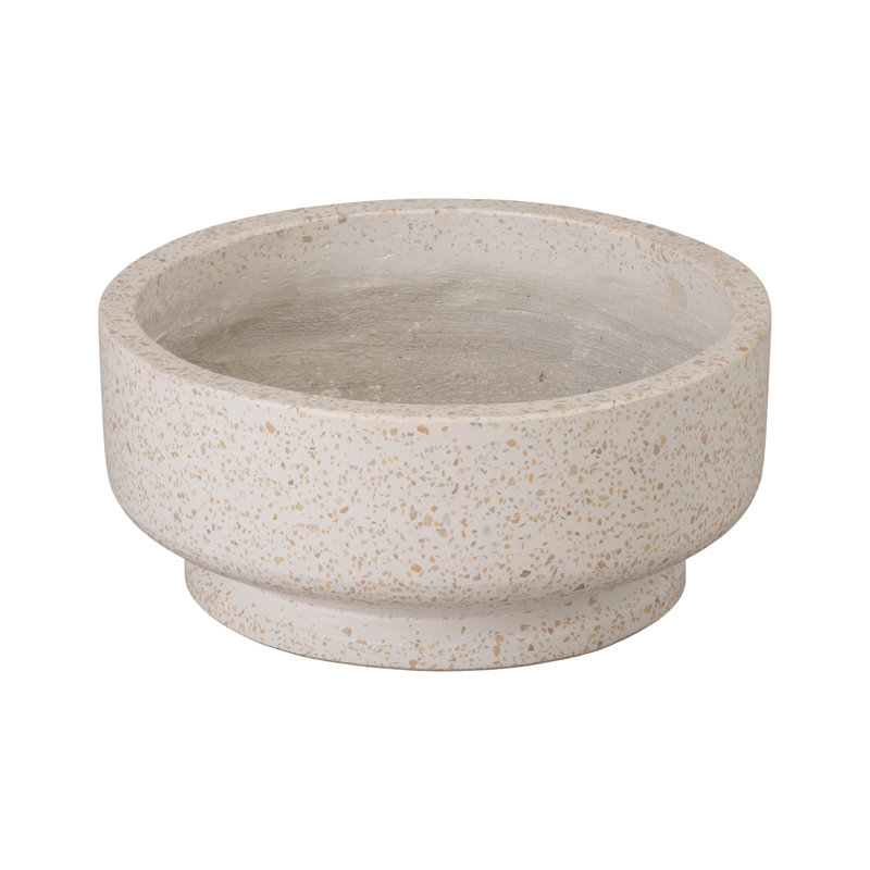 Daemien Handmade Pot Planter, 7"H x 16"W x 16"D
