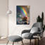  «At The End Of The Rainbow» par Ann Klee, art mural en verre acrylique, 24 po x 36 po-135847898