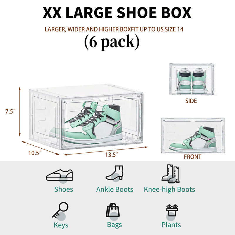 Boîte de rangement pour chaussures très grande capacité