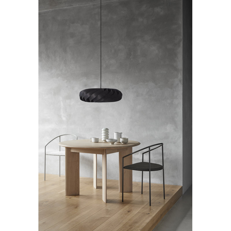 TR5 Pendant, Black, 7.87" H x 23.62" W x 23.62" D
