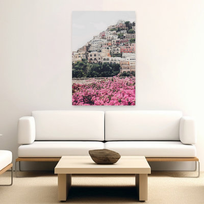 Art mural contemporain abstrait Positano