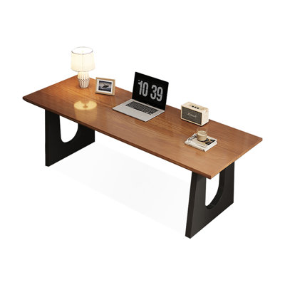 Walnut Rectangular Solid Wood Writing desk