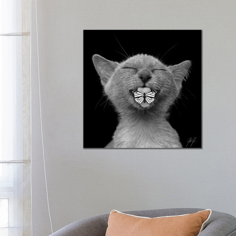 Baaahhh by Kathrin Federer - Wrapped Canvas Print, 66.04cm H x 66.04cm W x 1.905cm D
