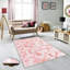 Élégant tapis imprimé en 3D, 4,6 x 7,2 pi | 100% polyester, hauteur des poils de 0,31 po, antibactérien | Revers en PVC antidérapant, lavable à la machine, parfait pour le salon ou la chambre à coucher, design durable et élégant-1672837231