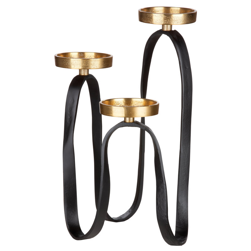 Aluminum Fireplace Candelabra