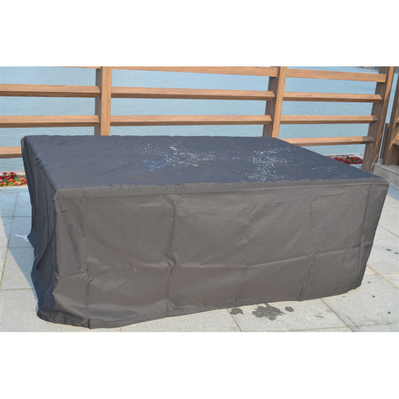 Perry Outdoor Cover, Black, 31" H x 102" W x 83" D