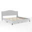 Lit plateforme tapissier avec tête de lit courbé Martha Stewart Amelia-97967492-97967491