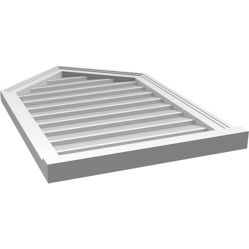 Ventilateur à pignon en uréthane non-fonctionnel Signature, H 34 po x l 22 po x P 2 po