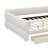 King-Size Upholstered Platform Bed With USB Port And Double Drawers-439384151