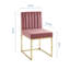Chaise de salle à manger rembourrée en tissu Carled-956797046-1018317862-1018317859