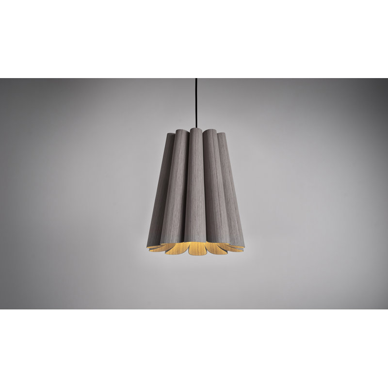 Luminaire suspendu 1 lumière Olivia, Bleu
