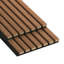Panneaux muraux modernes à lattes en bois l 104,375 po x l 11,25 po - Panneaux décoratifs insonorisants pour la maison et le bureau-112259981