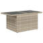  Ensemble de canapé de patio modulaire en rotin PE gris clair-1942193628