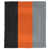 Noir / orange / argent sélectionné