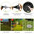 Silver/Black Solar Powered Acrylic Well Light