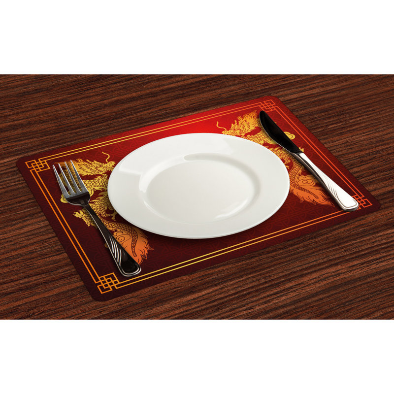 Prattsville Dragon Historic Creature Placemat