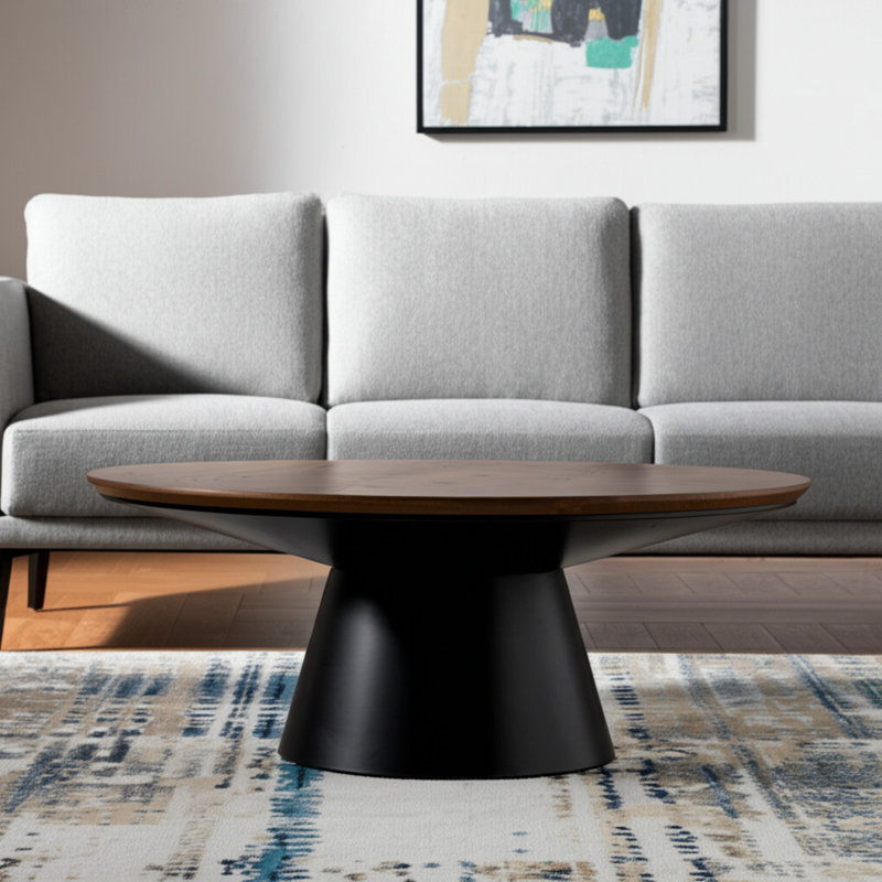 Table basse à piédestal 40 po