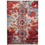 High-Quality Hand-Knotted Red And Blue Area Rug