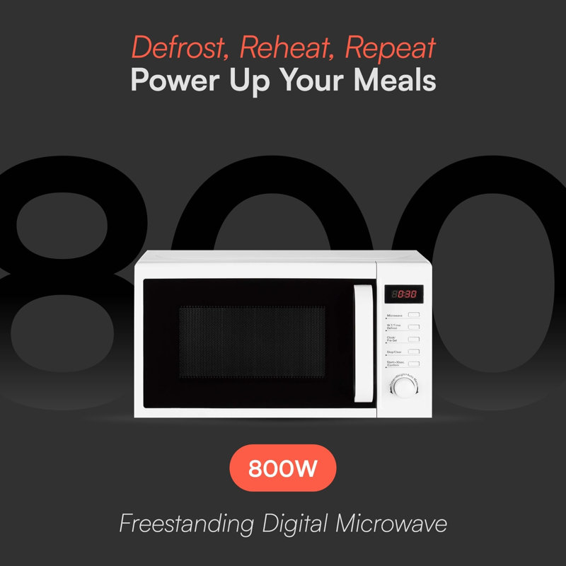 Rosalind Wheeler 44cm 20m³ L Countertop Microwave