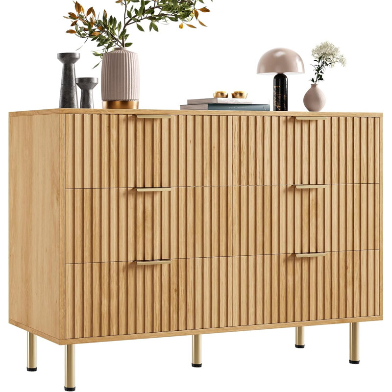 Commode 6 tiroirs Natural