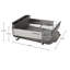 KitchenAid® Compact Stainless Steel Dish Rack, 16.06-Inch-1799190216