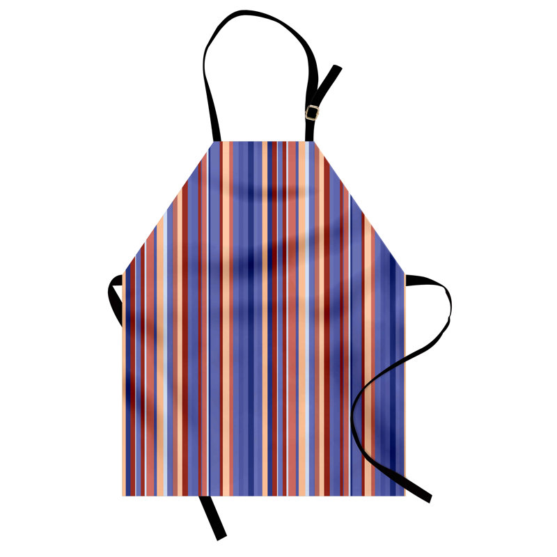 Tablier à rayures