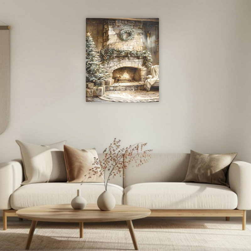Art mural rétro sur toile 24 po x 36 po