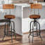 Tabouret de bar industriel pivotant réglable-1632694956-1675023022