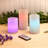 Battery Operated Multifunction Wax LED Candles, Round - 3 Count