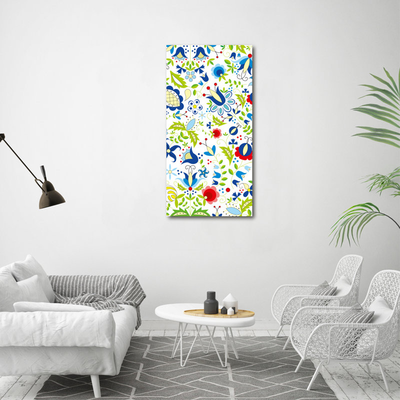 Ethnic - Wrapped Canvas Print
