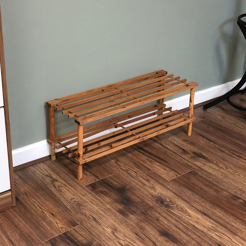 Shoe Rack, Walnut