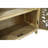 Modern Accent Cabinet - 4 Door Sideboard With Storage. Antique Natural, Distressed Design, Eye-Catching Storage Sideboard. Style, Fits Living Room, Entryway