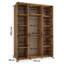 3 Door Manufactured Wood Wardrobe-209239190-209239186
