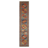 One-of-a-Kind Runner 2'8" X 12'11" Hand Knotted Area Rug