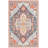 Sharl Hand Tufted Wool/Cotton Oriental Rug in Navy/Red-1881546710