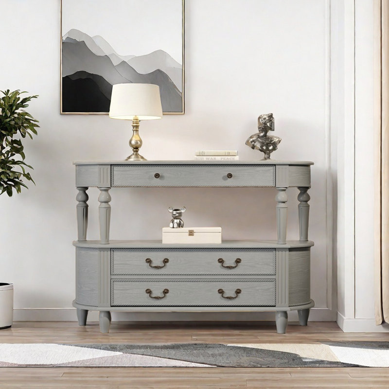 Viraat, Gray, 35.43" H x 51.18" W x 11.81" D