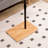 Ceilia C-shaped Oval End Tables with Slots