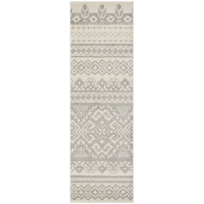 Tapis beige et argent de style sud-ouest Wynn