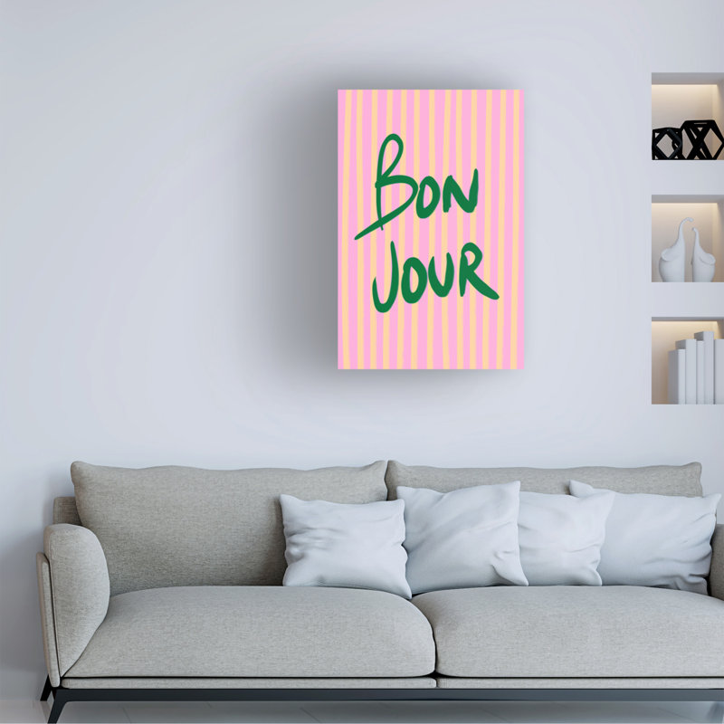 Grace, art numérique sur toile Bonjourgy Ratioiso, H 19 po x l 12 po