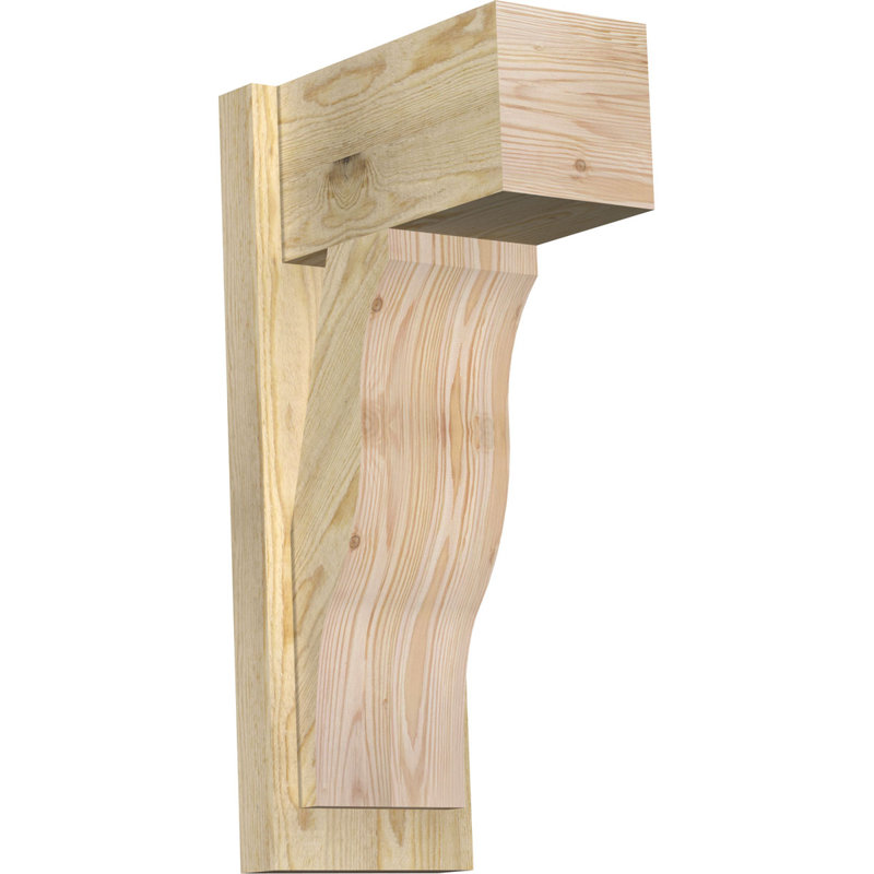 Jeu de blocs Funston, 8" W Douglas Fir (Rough Sawn), P 14 po x H 26 po