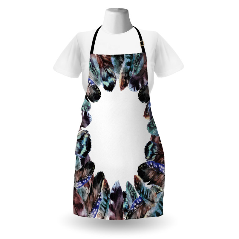 No Pattern Bib Apron