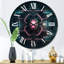 Horloge murale abstraite-93383172