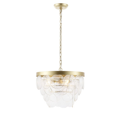 Lustre classique / traditionnel à 3 lumières à intensité variable Orleen
