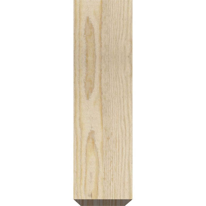 Austin 4" Triple Brace Craftsman Ironcrest Bracket, 14"H x 11 1/2"D, 3 1/2"W x 2"T Douglas Fir (Smooth)