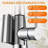 Stainless Steel Single-Handle Pull Down Kitchen Faucet with 3 Modes Sprayer-72602090