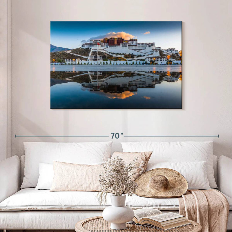 Adella Potala Palace Tibet, 30" H x 45" W